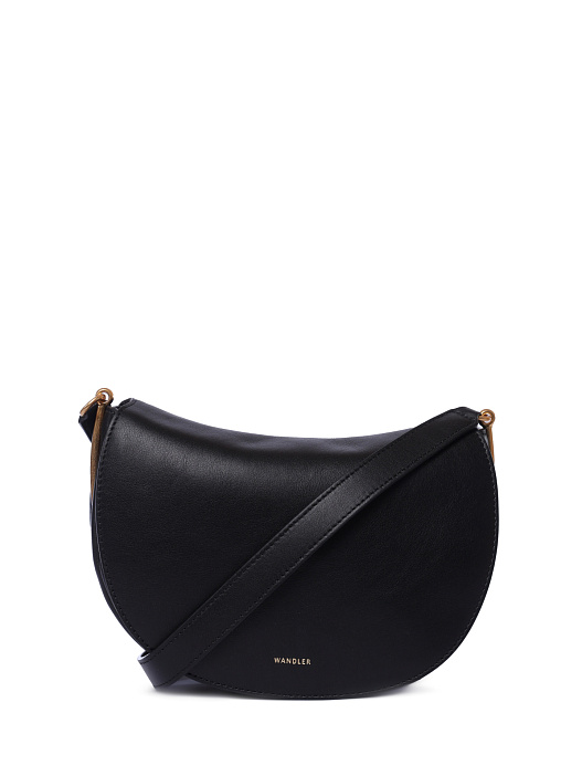 Сумка 24108000143 3200 черная из французской телячьей кожи — купить в интернет-магазине Verdistore