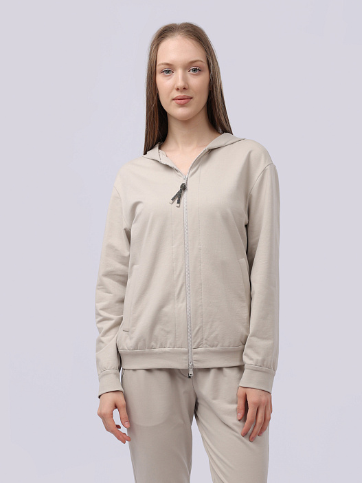 Мастерка Brunello Cucinelli MH827B1190 С9593 хлопковая женская — купить в интернет-магазине Verdistore