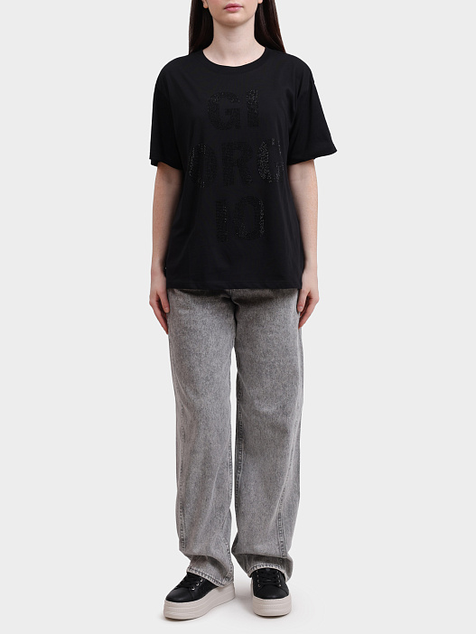 Футболка Armani Exchange XW001354 AF17172 UC001 хлопковая женская — купить в интернет-магазине Verdistore