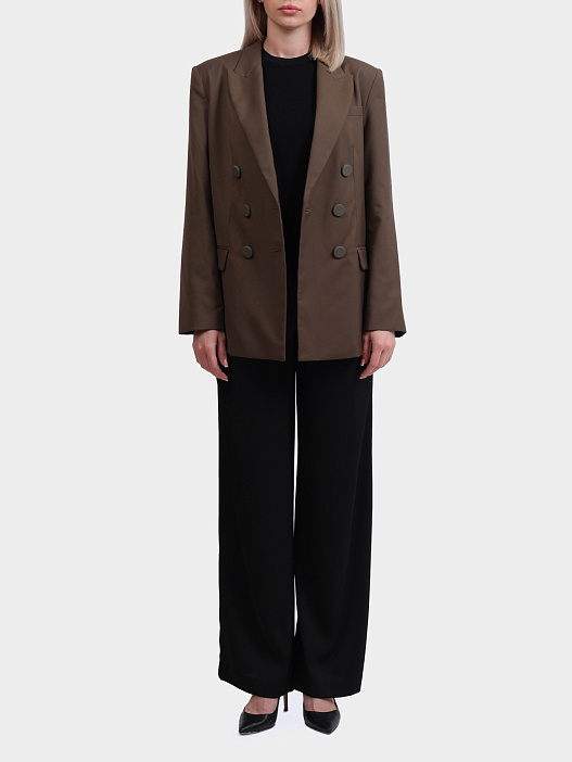 Жакет Armani Exchange XW000220 AF10855 U6199 двубортный женский — купить в интернет-магазине Verdistore