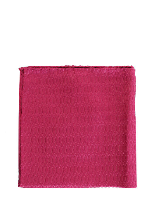 Платок розового цвета из мелких геометрических фигур — купить в интернет-магазине Verdistore