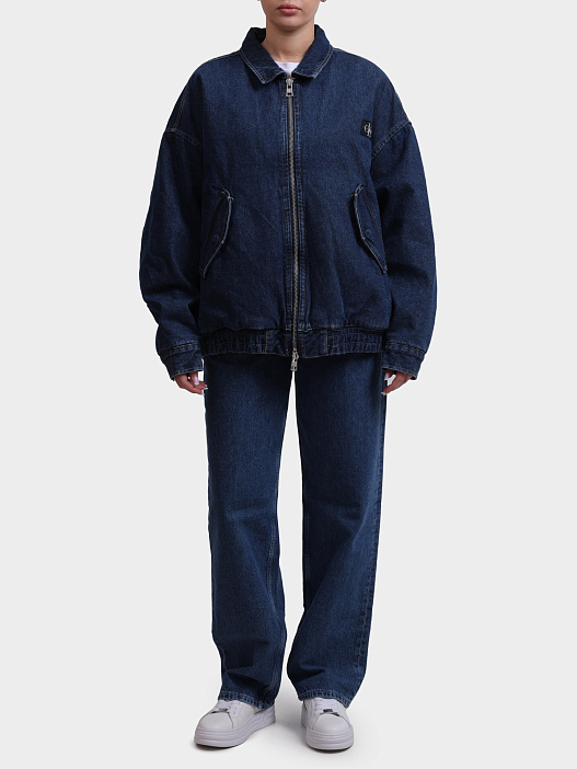 Куртка Calvin Klein Jeans J20J224717 1BJ джинсовая женская — купить в интернет-магазине Verdistore