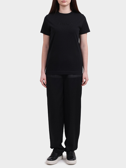 Футболка Pinko 101752 A2RD Z99 хлопковая женская — купить в интернет-магазине Verdistore