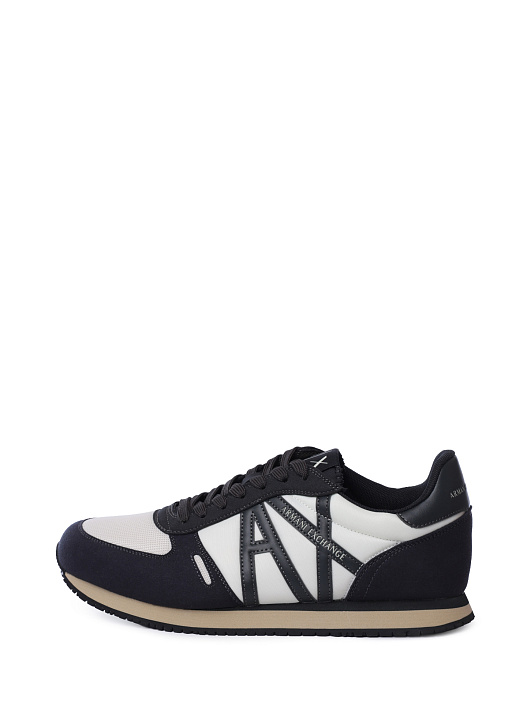 Кроссовки Armani Exchange XUX017 XCC68 U390 комбинированные мужские с логотипом — купить в интернет-магазине Verdistore