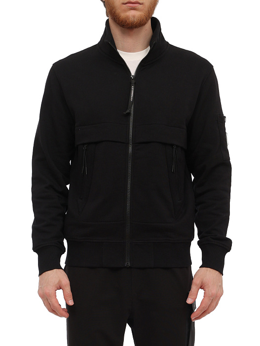 Толстовка C.P. Company 15CMSS132A-005086W 999 хлопковая мужская — купить в интернет-магазине Verdistore
