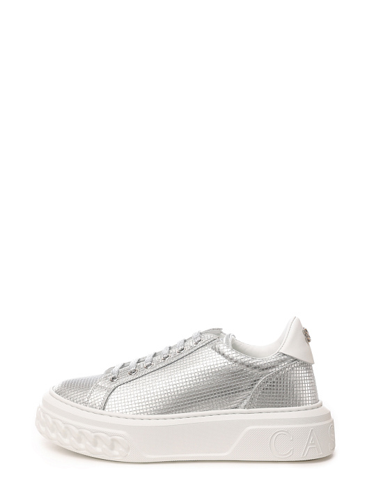Кеды Casadei 2X001X0201C2350A005 серебристые женские — купить в интернет-магазине Verdistore