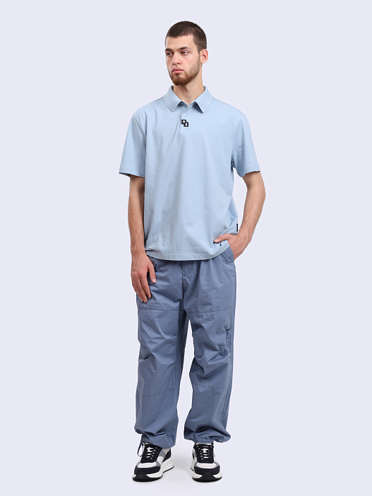Брюки карго Armani Exchange 6DZPL3 ZN3CZ 15DU голубые мужские — купить в интернет-магазине Verdistore