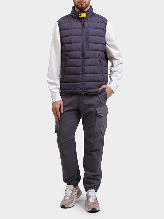 Жилет Parajumpers SL01 PERFECT 736 серая мужская стеганая — купить в интернет-магазине Verdistore