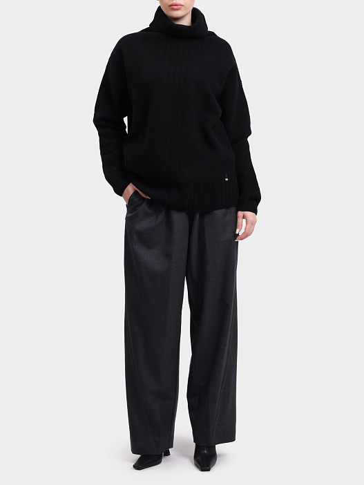 Свитер ML000039D 70100 9300 черный женский — купить в интернет-магазине Verdistore