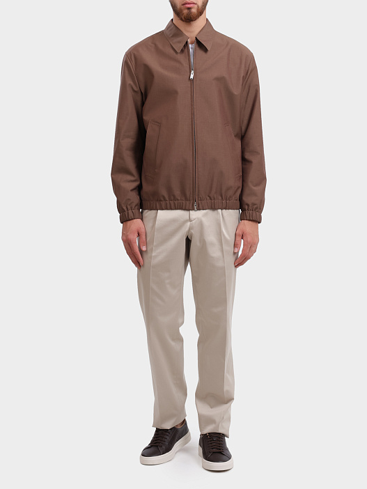 Брюки MURAT IF64402 200 светло-бежевые хлопковые — купить в интернет-магазине Verdistore