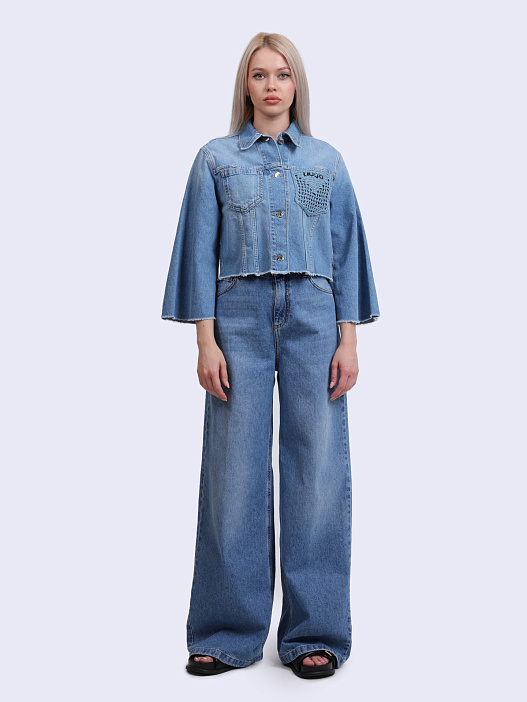 Джинсы Liu-Jo WA5445 D4666 78895 голубые женские — купить в интернет-магазине Verdistore