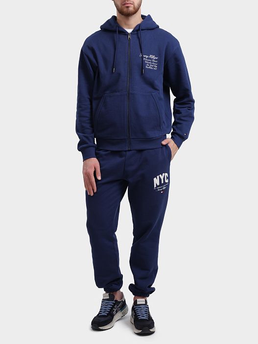 Мастерка Tommy Hilfiger MW0MW39683 мужская с вышивкой  — купить в интернет-магазине Verdistore