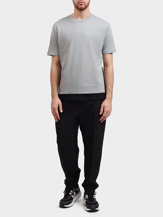 Футболка Armani Exchange XM000722 AF10362 серая мужская — купить в интернет-магазине Verdistore