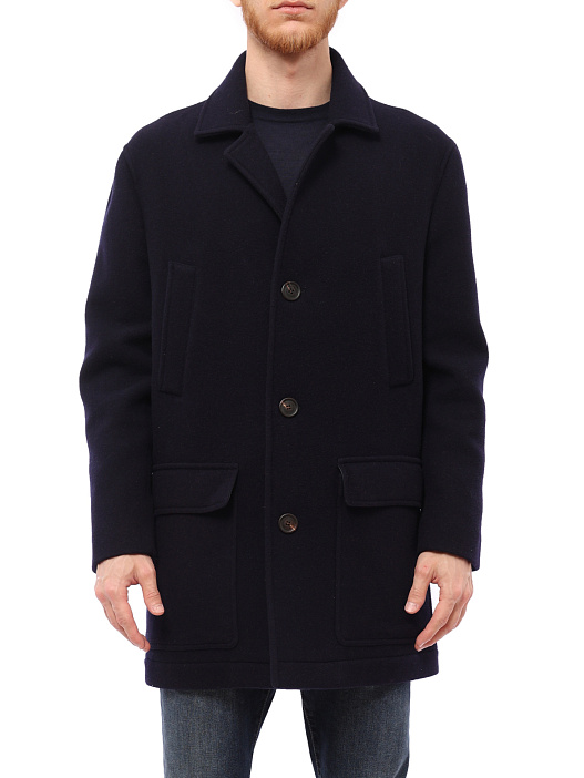 Пальто Brunello Cucinelli MN4679090 C085 шерстяное мужское — купить в интернет-магазине Verdistore