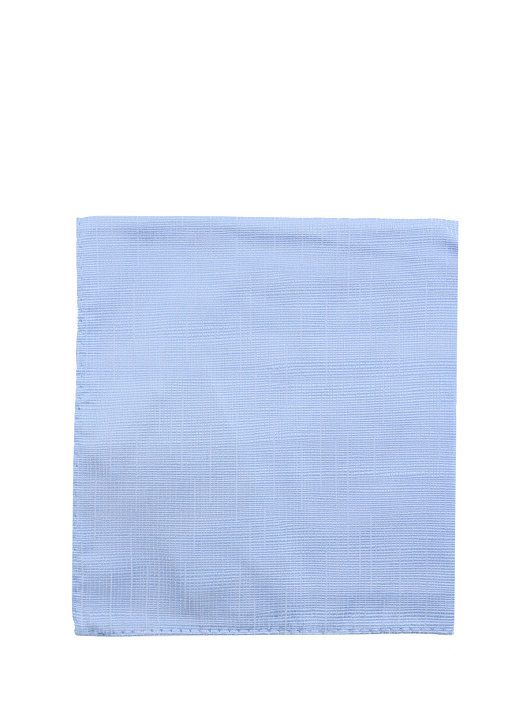 Платок голубой с мелкой клетчатой фактурой — купить в интернет-магазине Verdistore