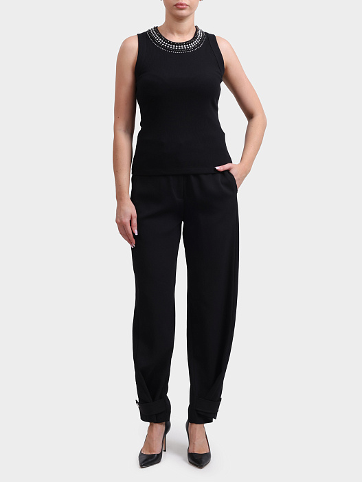 Топ Liu-Jo WA6490 J4822 P9368 черный женский — купить в интернет-магазине Verdistore