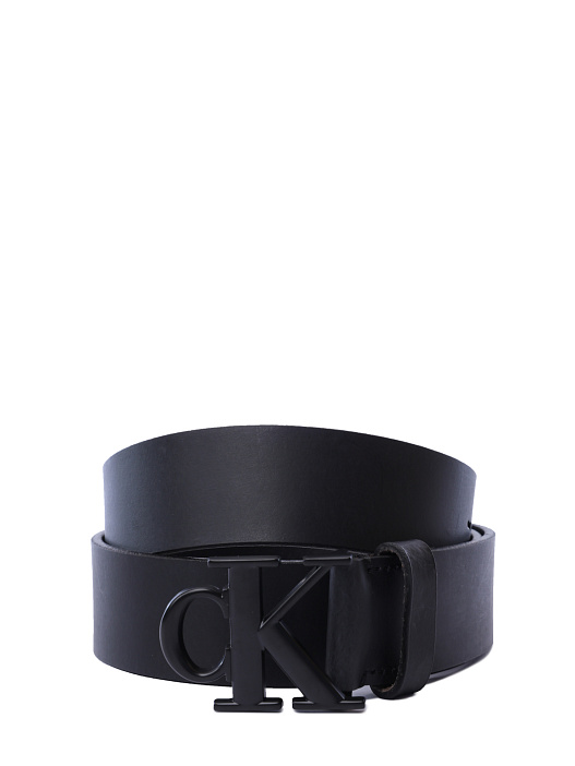 Ремень Calvin Klein Jeans K50K512068 BEH кожаный мужской с логотипом — купить в интернет-магазине Verdistore