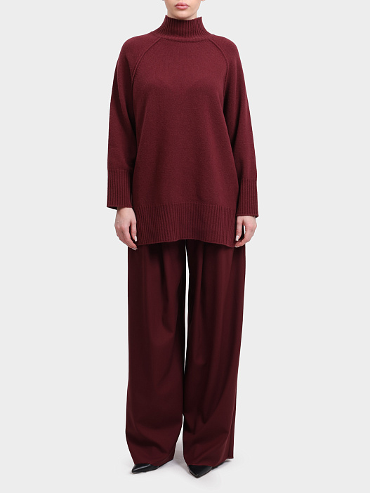 Свитер ECCELSO 003 бордовый женский — купить в интернет-магазине Verdistore