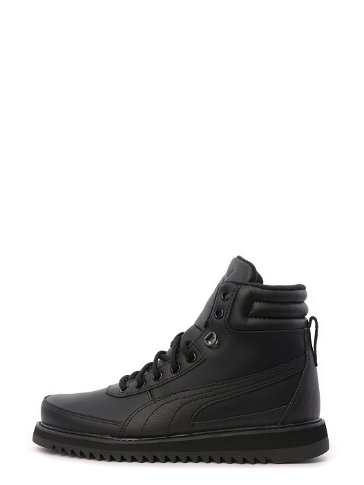 Ботинки кожаные со вставками по бокам на шнуровке — купить в интернет-магазине Verdistore