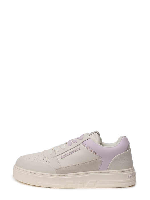 Кеды Emporio Armani X3X211 XR101 C657 кожаные женские — купить в интернет-магазине Verdistore
