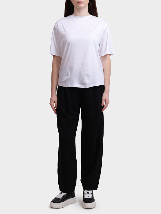 Брюки Herno PT000147D 56025 9300 черные женские — купить в интернет-магазине Verdistore