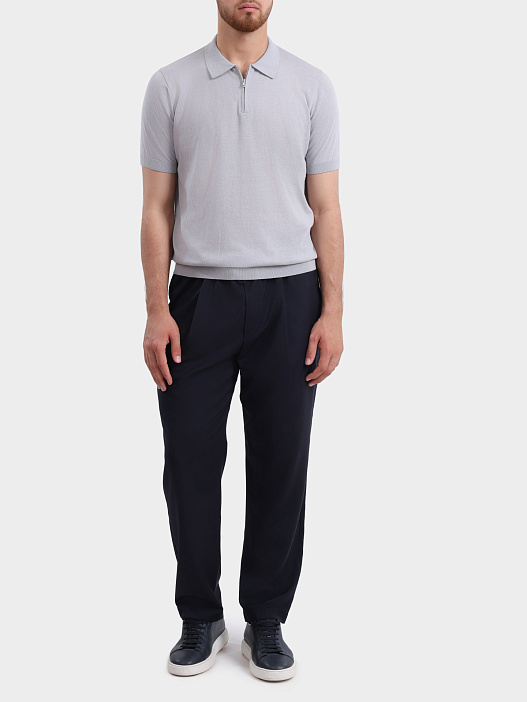 Брюки Jacob Cohen JUM PT017 001 T870A RW Y99 темно-синие мужские из шерсти — купить в интернет-магазине Verdistore