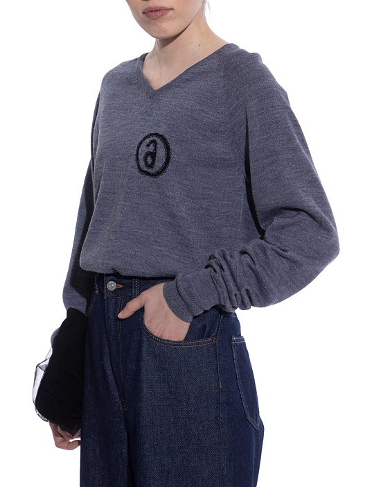 Пуловер с вышивкой — купить в интернет-магазине Verdistore