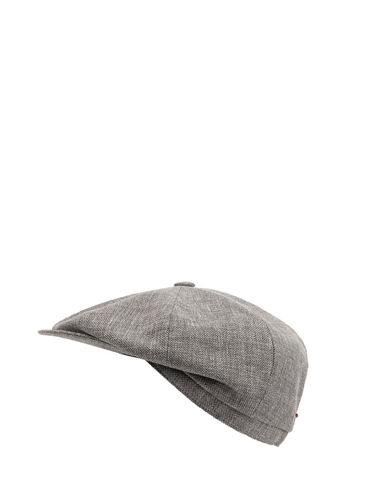 Кепка Brunello Cucinelli MH4229945 светло-серая мужская льняная — купить в интернет-магазине Verdistore