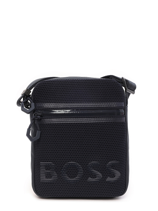 Сумка Boss 50504334 404 темно-синяя мужская из текстиля — купить в интернет-магазине Verdistore