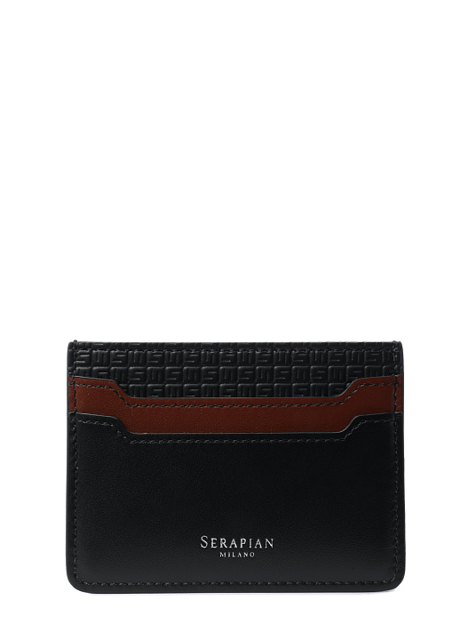 Картхолдер комбинированный с маленьким логотипом — купить в интернет-магазине Verdistore