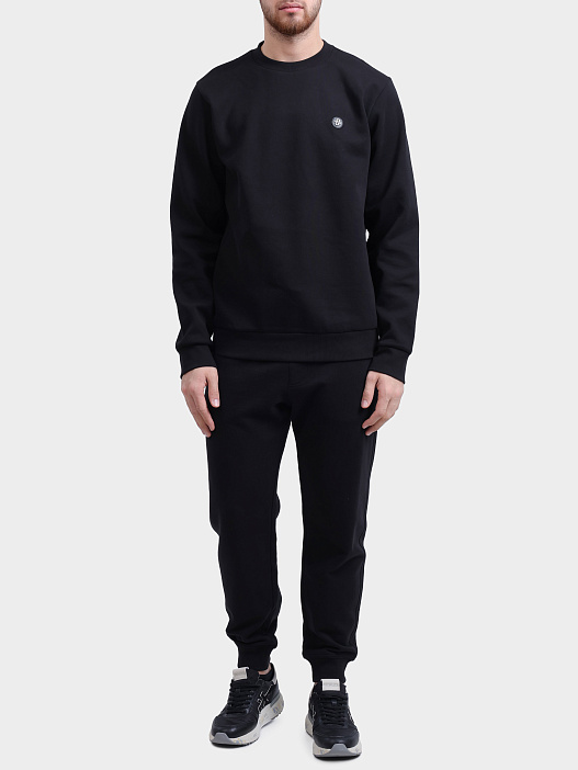 Cвитшот Boss 50520302 002 черный мужской — купить в интернет-магазине Verdistore