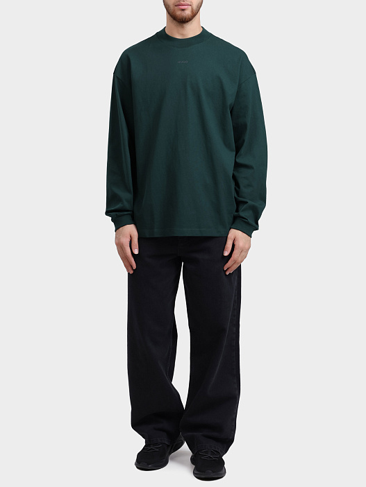 Лонгслив Hugo 50511029 385 хлопковый мужской — купить в интернет-магазине Verdistore