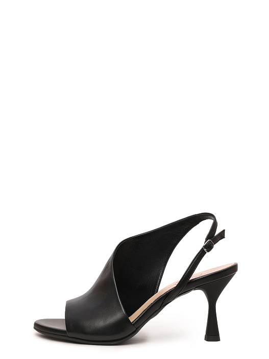 Босоножки AGL D675021PCKA076 1013 черные женские асимметричные — купить в интернет-магазине Verdistore