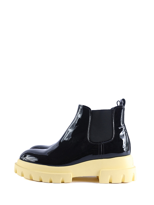 Ботинки AGL 756502 черные женские лакированные — купить в интернет-магазине Verdistore