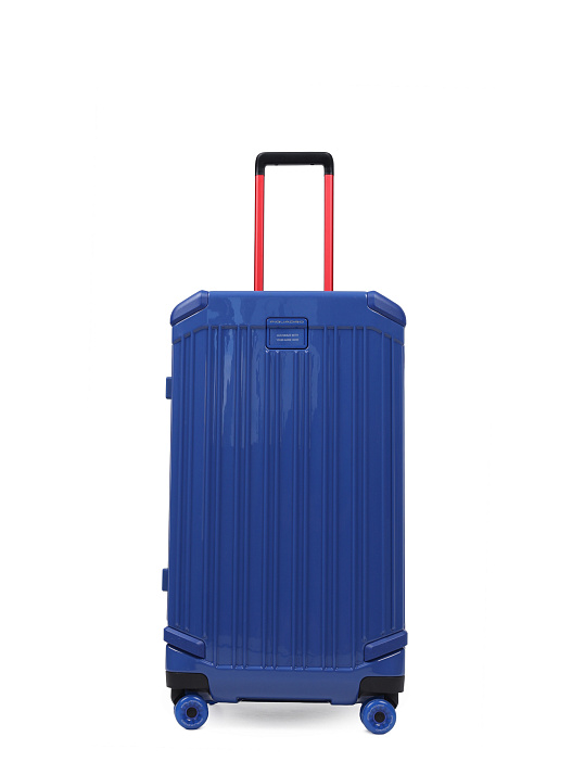 Чемодан Piquadro BV6699POP/BLU синий из поликарбоната — купить в интернет-магазине Verdistore