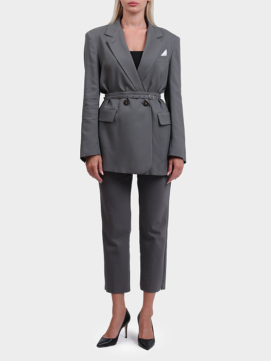 Жакет MARELLA MANISA 005 двубортный женский с ремнем — купить в интернет-магазине Verdistore