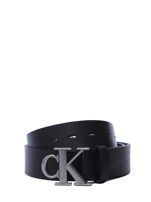 Ремень Calvin Klein Jeans K50K512067 BEH кожаный мужской с логотипом — купить в интернет-магазине Verdistore