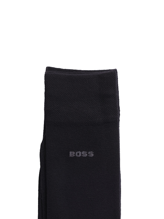 Носки Boss 50538200 001 черные мужские из вискозы — купить в интернет-магазине Verdistore