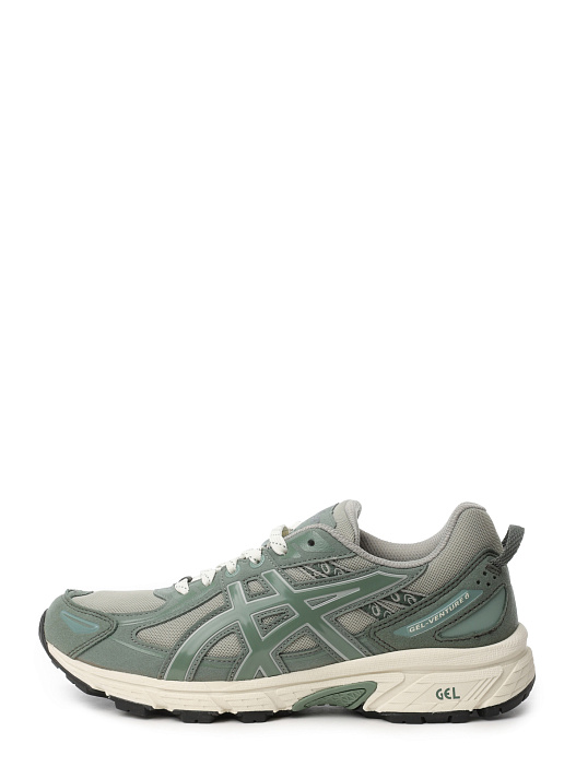 Кроссовки Asics 1203A494 020 зеленые женские с серыми вставками — купить в интернет-магазине Verdistore
