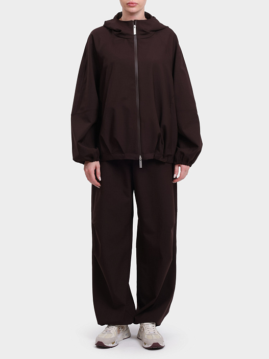 Брюки спортивные PT00052DL 12847 8930 коричневые женские  — купить в интернет-магазине Verdistore