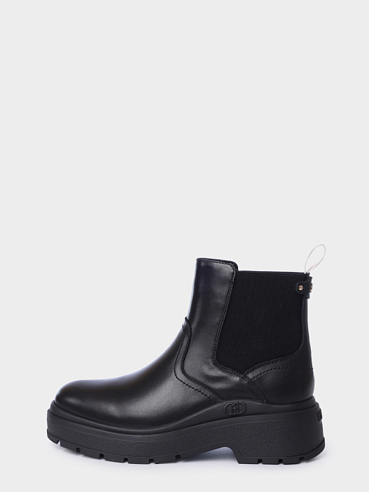 Ботинки Liu-Jo SF5093P010222222 черные женские из кожи — купить в интернет-магазине Verdistore
