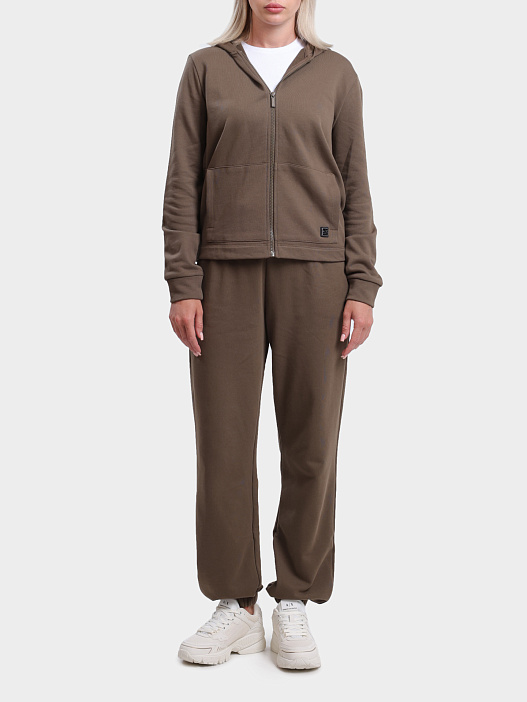 Мастерка Armani Exchange XW000088 AF10172 U6199 коричневая женская — купить в интернет-магазине Verdistore