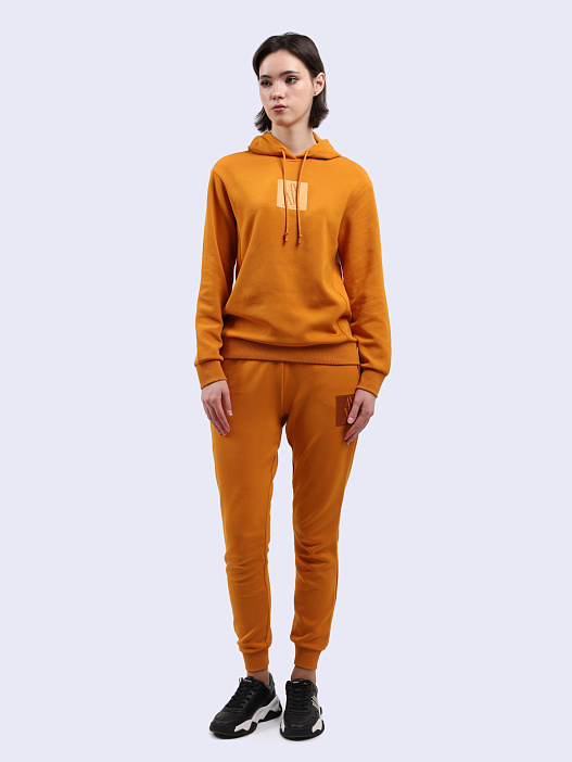 Брюки спортивные Armani Exchange 6DYP79 YJEGZ 1799 оранжевые женские — купить в интернет-магазине Verdistore