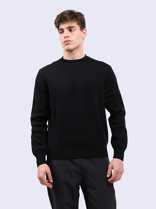 Свитер Parajumpers 24WMPMKNWK01 черный мужской — купить в интернет-магазине Verdistore