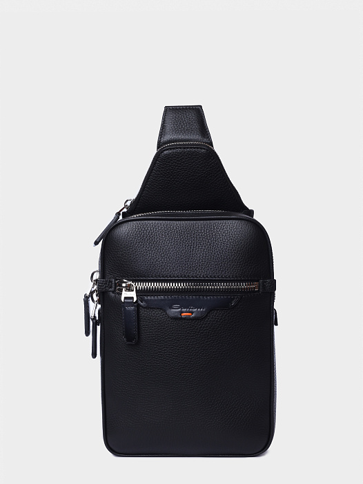 Рюкзак Santoni UIBGA2869BS-AITBN01 кожаный мужской — купить в интернет-магазине Verdistore