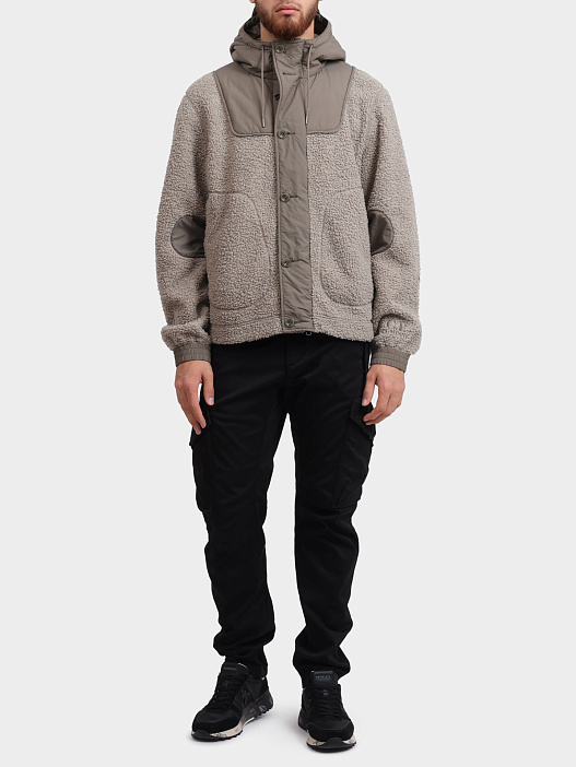 Куртка C.P. Company 17CMOW102A 110163M 327 хаки мужская из экомеха — купить в интернет-магазине Verdistore