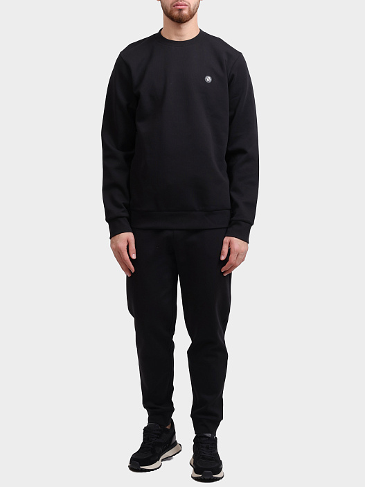 Cвитшот Boss 50520302 002 черный мужской — купить в интернет-магазине Verdistore