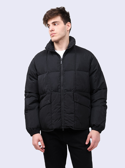 Пуховик Armani Exchange 6DZBL5 ZN5GZ 1200 черный мужской — купить в интернет-магазине Verdistore