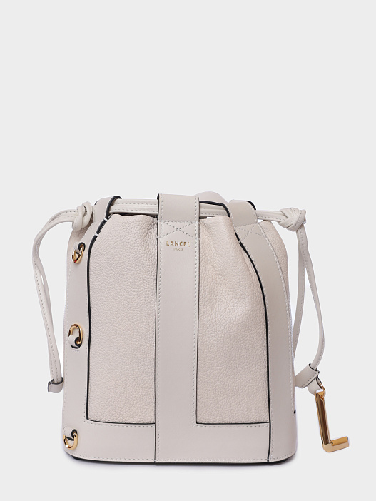 Сумка Lancel A13357 34 белая женская из кожи  — купить в интернет-магазине Verdistore