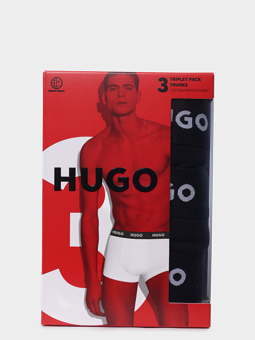 Трусы комплект Hugo 50469786 001 хлопковые мужские — купить в интернет-магазине Verdistore